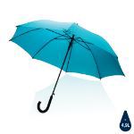 23 inch impact aware rpet automatische paraplu - blauw