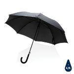 23 inch impact aware rpet automatische paraplu - zwart