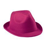 polyester hoed maat 58 - fuchsia
