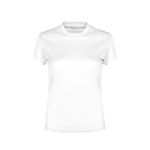 vrouwen t-shirt polyester. - wit