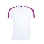 t-shirt polyester 135 gr. ademend maten s-xxl - fuchsia