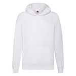 kinder sweater hooded katoen 240 gr. - wit