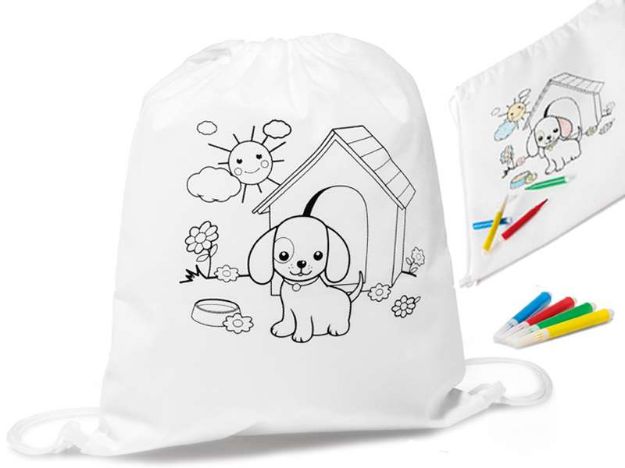 kinderrugzak met trekkoortjes