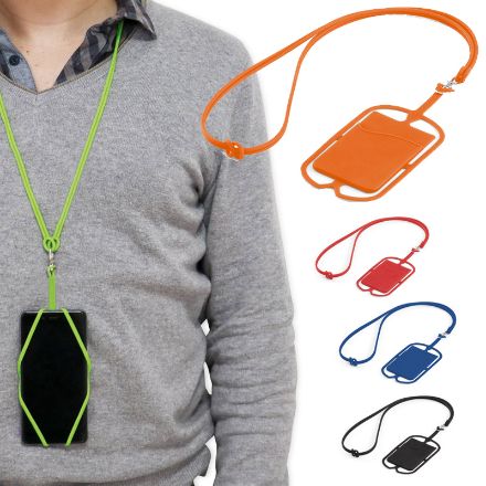 siliconen kaarthouder