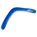 boomerang lengte 41 cm - blauw