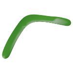 boomerang lengte 41 cm - groen