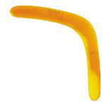 boomerang lengte 41 cm - oranje