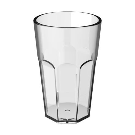 cocktailglas van kunststof - wit