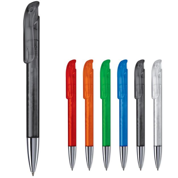 balpen atlas transparant metal tip