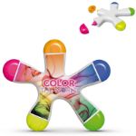 markeerstift drop met 5 verschillende kleuren