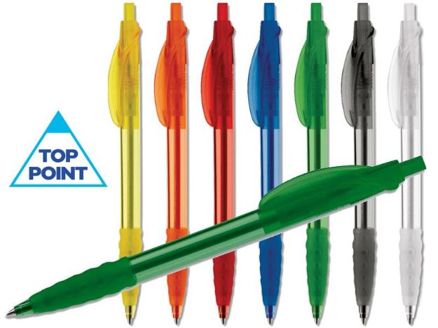 balpen cosmo grip transparant