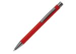 balpen metaal new york rubberised blauwschrijvend - rood