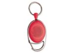 frosty kaarthouder met trekkoord 60 cm - rood
