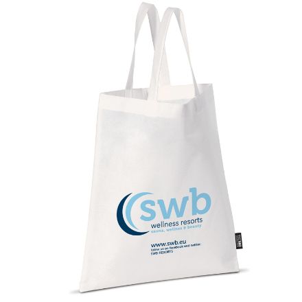 draagtas non-woven wit 75g/m2