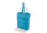 koeltas opvouwbaar met rits - blauw