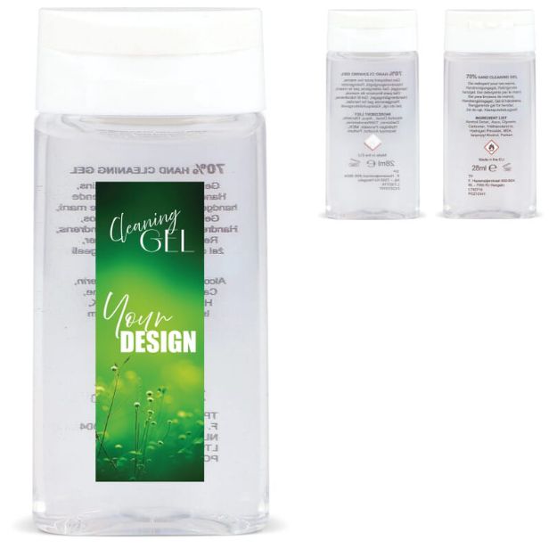 hand cleaning gel made in europe 28 ml