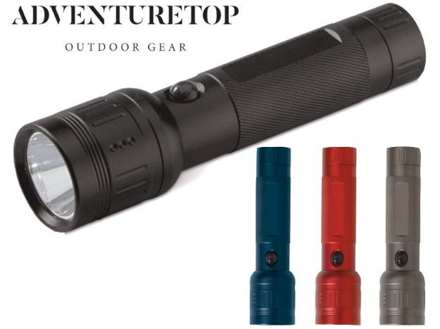 survival aluminium zaklamp 3 w led