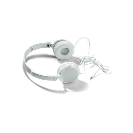 on-ear koptelefoon draaibaar - wit