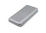 powerbank elite met draadloze oplader 8.000mah 5w - zilver