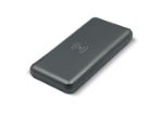 powerbank elite met draadloze oplader 8.000mah 5w - gun metal
