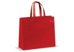 draagtas gelamineerd non-woven groot 105g/m2 - rood