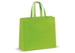 draagtas gelamineerd non-woven groot 105g/m2 - groen