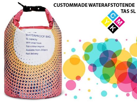 custom-made waterwerende tas ipx5 5000 ml