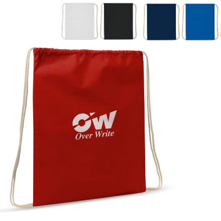 rugzak katoen oeko-tex® 140g/m2 35 x 45cm