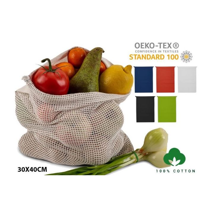 herbruikbaar fruit en groenten zakje oeko-tex®