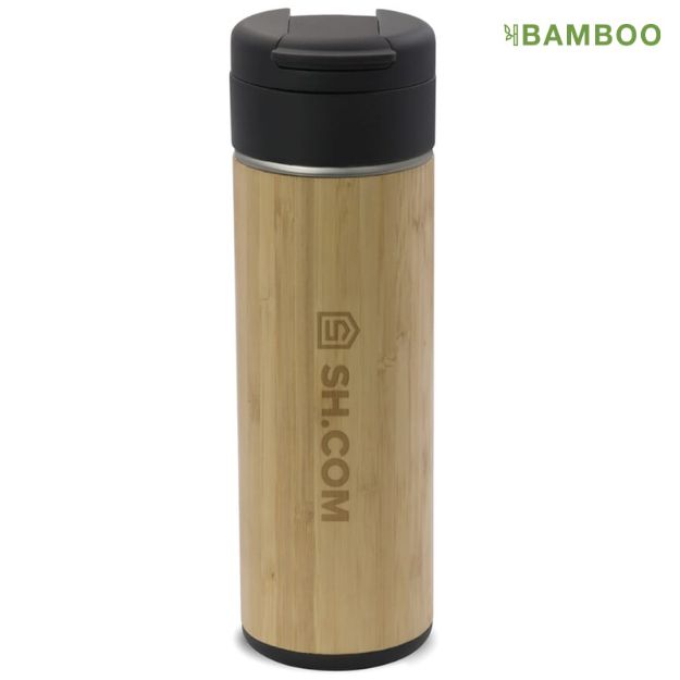 thermofles flow bamboe 400 ml
