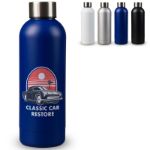 dubbelwandige vacuum fles met matte-look 500 ml