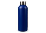 dubbelwandige vacuum fles met matte-look 500 ml - marine
