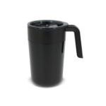 dubbelwandige koffiebeker 400ml - zwart