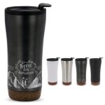 dubbelwandige thermobeker met kurk 480 ml
