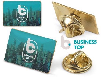 badge metalen pin 19x13mm