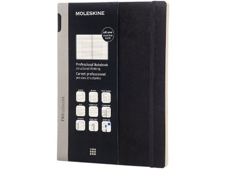 moleskine pro notebook xl soft cover