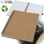 cobble a5 wire-o notitieboekje steenpapier