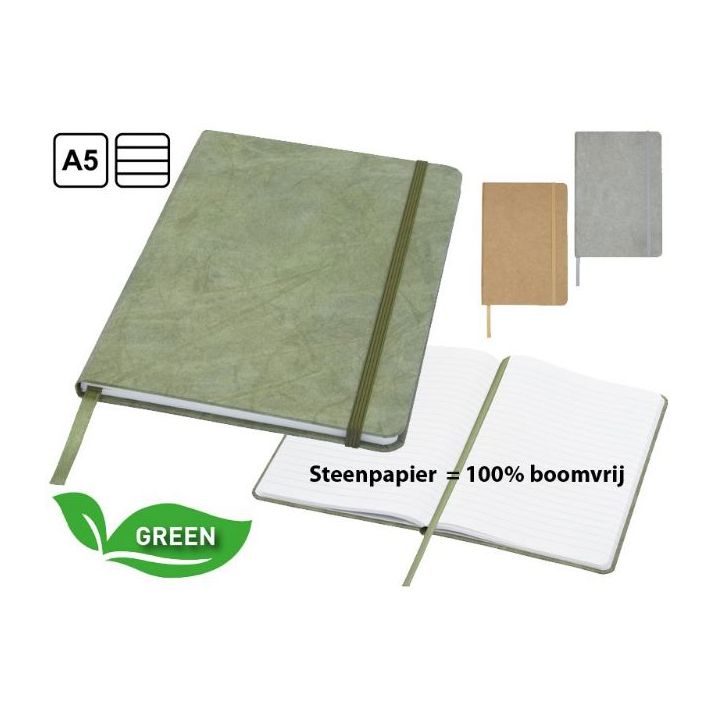 breccia a5 steenpapier notitieboek