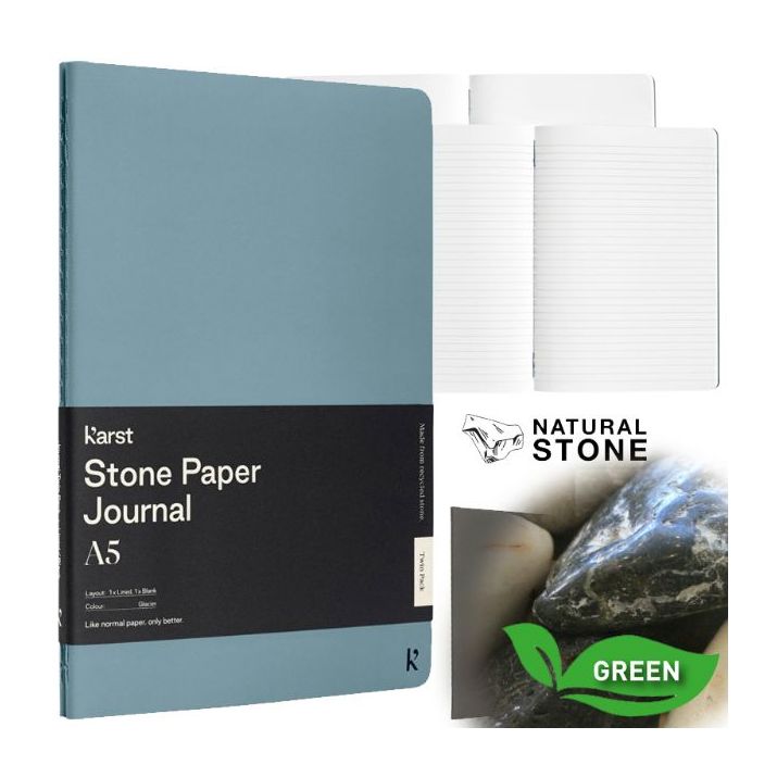 karst® a5 journal van steenpapier twin pack