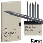 karst® verpakking met 5 houtloze potloden 2b