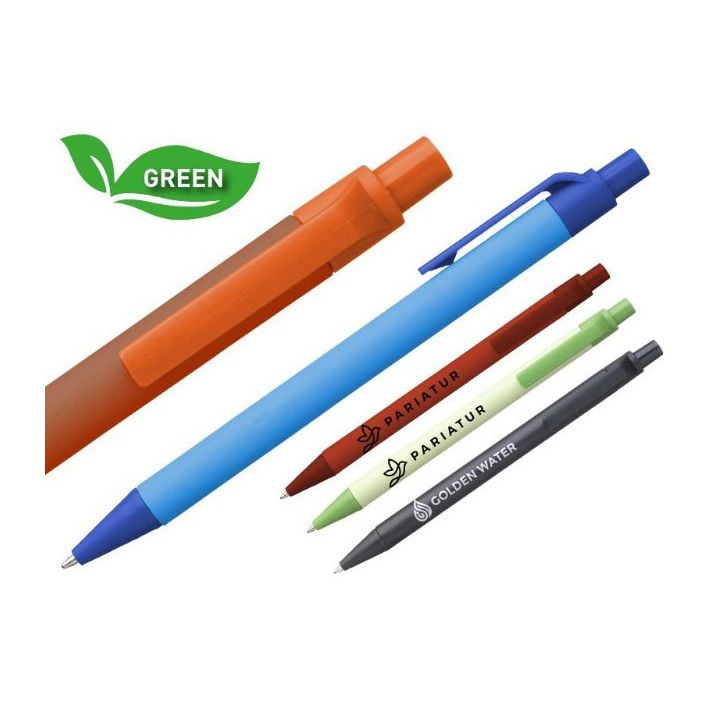 bio degradable pen blauwschrijvend