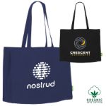 stevige eco winkeltas van organisch katoen