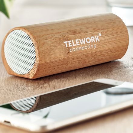 5w draadloze bamboe speaker box
