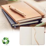 a5 notebook van recycled pu bao