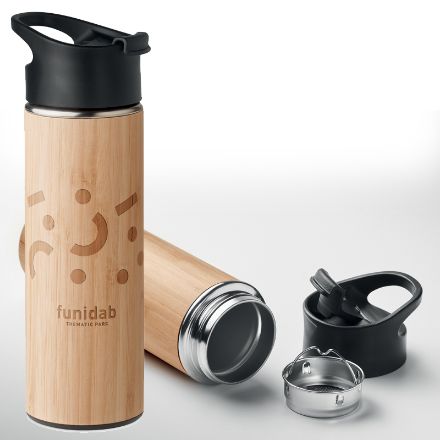 dubbelwandige drinkfles 450 ml