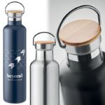 dubbelwandige rvs drinkfles helsinki 1 liter