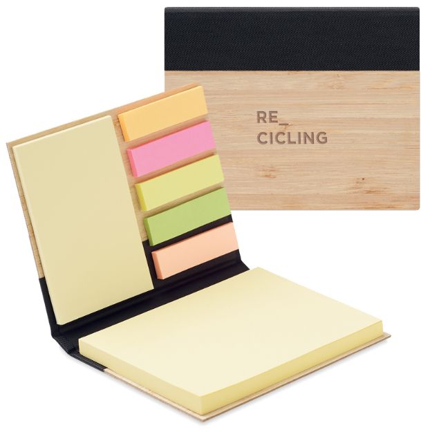 bamboe sticky notes set