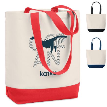 canvas strandtas kleuren patty