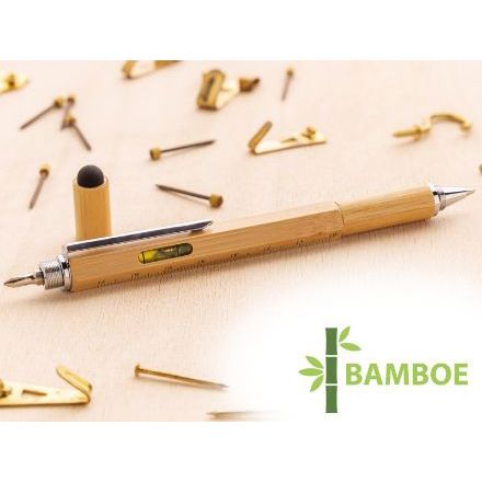 bamboe 5 in 1 toolpen