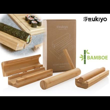 ukiyo bamboe sushi maker set